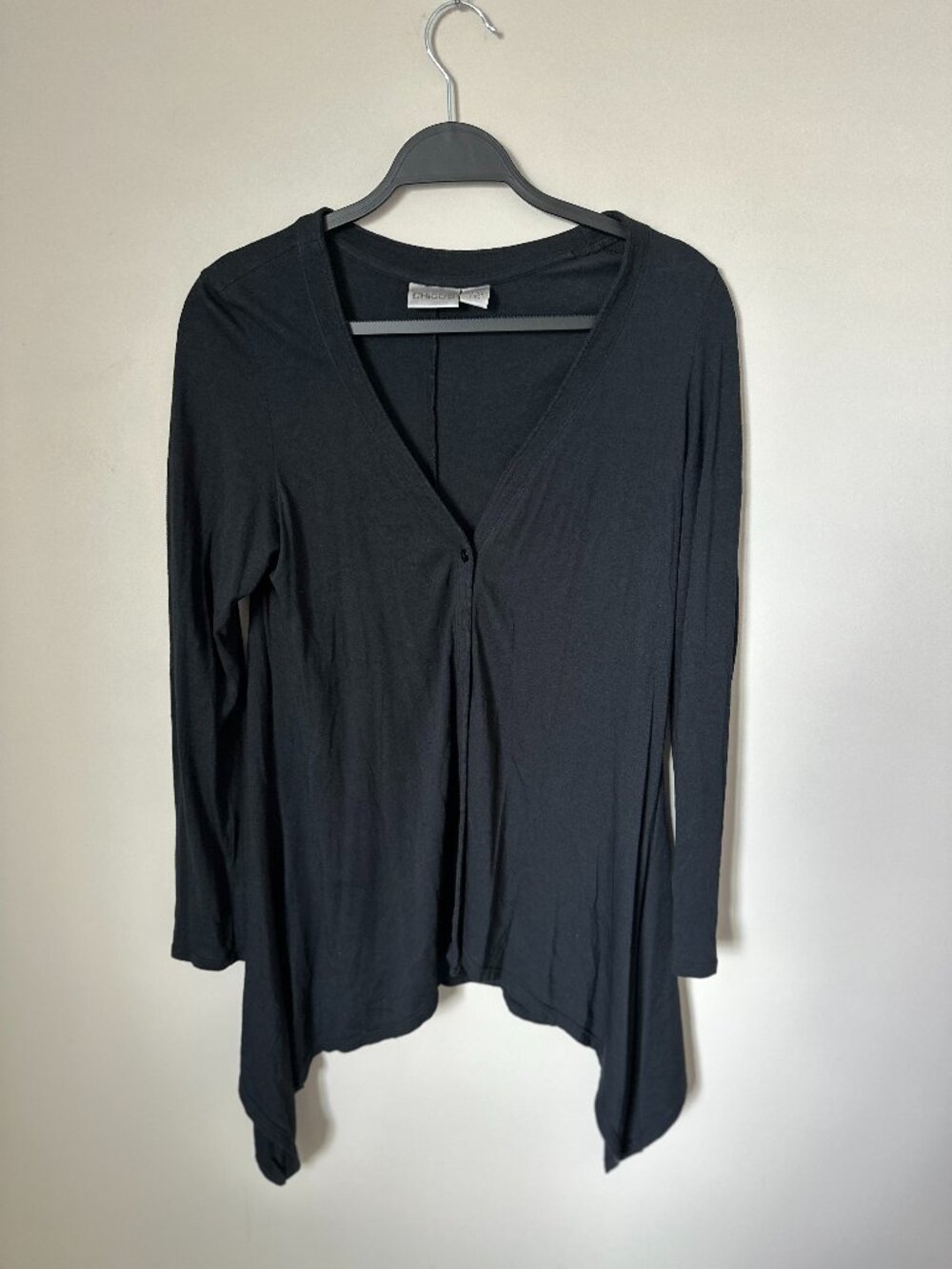 Chico’s Black Open-Front Knit Cardigan Sweater - Women’s Size 0 (US Small)
